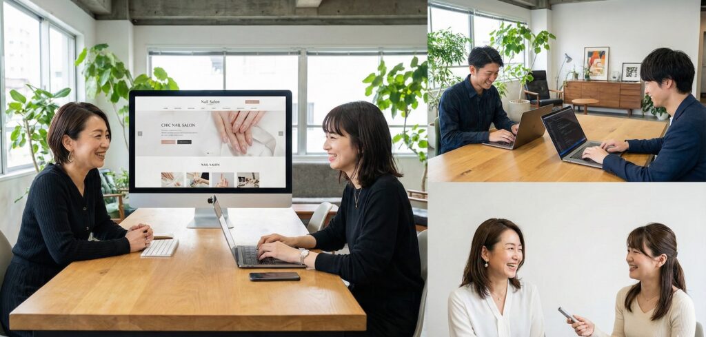 ネイルサロンのホームページで失敗しない|制作会社の選び方と集客できるサイトの作り方