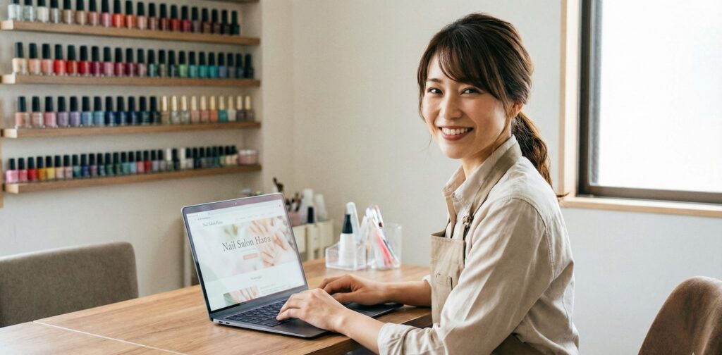 集客できるネイルサロンホームページの条件|「おしゃれ」より「信頼とリアリティ」