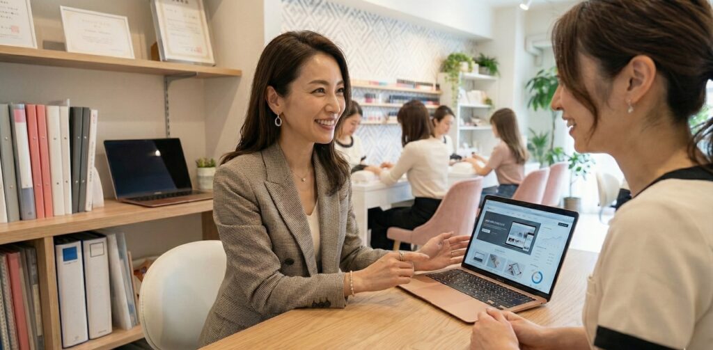 ネイルサロンのホームページで失敗しない|制作会社の選び方と集客できるサイトの作り方・SEOやAIO対策万全
