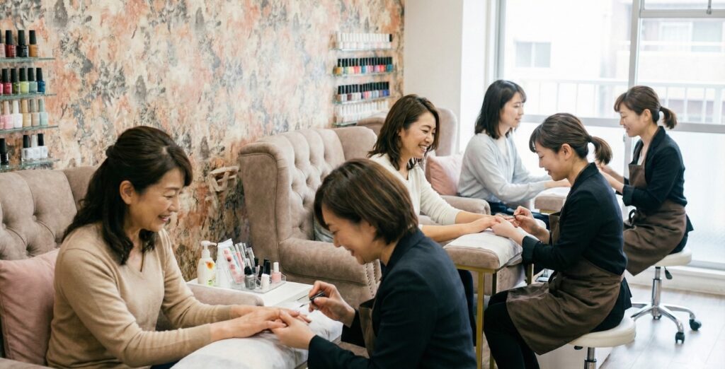 ネイルサロンのホームページで失敗しない|制作会社の選び方と集客できるサイトの作り方・SEOやAIO対策万全