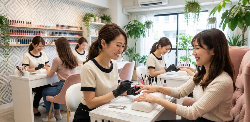 ネイルサロンのホームページで失敗しない|制作会社の選び方と集客できるサイトの作り方・SEOやAIO対策万全