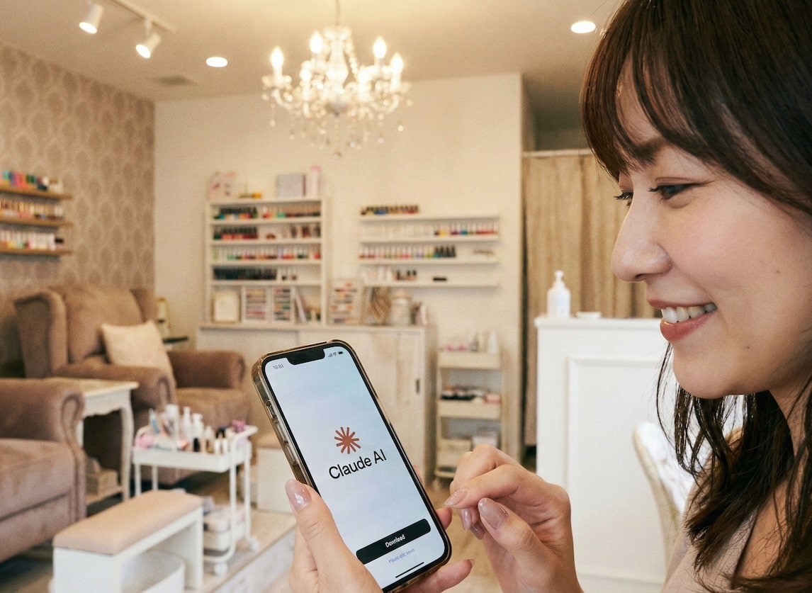 ネイルサロン経営のためのChatGPTの具体的な活用５ステップ