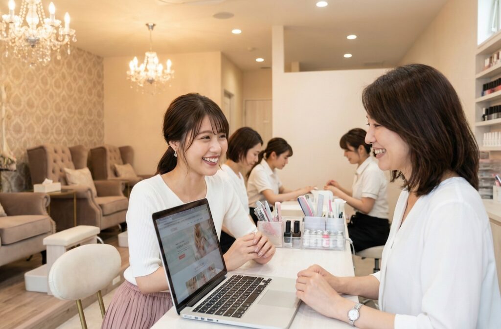 【実録】ネイルサロンのLP型ホームページ制作で集客が安定する理由｜年商500万円アップ事例インタビュー