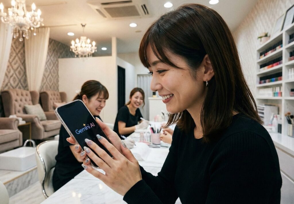 ネイルサロンの集客・接客が変わる|Google Gemini(ジェミニ)実践ガイド5ステップとChatGPTとの使い分け | 株式会社KONDA ネイルサロンの集客・接客が変わる|Google Gemini(ジェミニ)実践ガイド5ステップとChatGPTとの使い分け