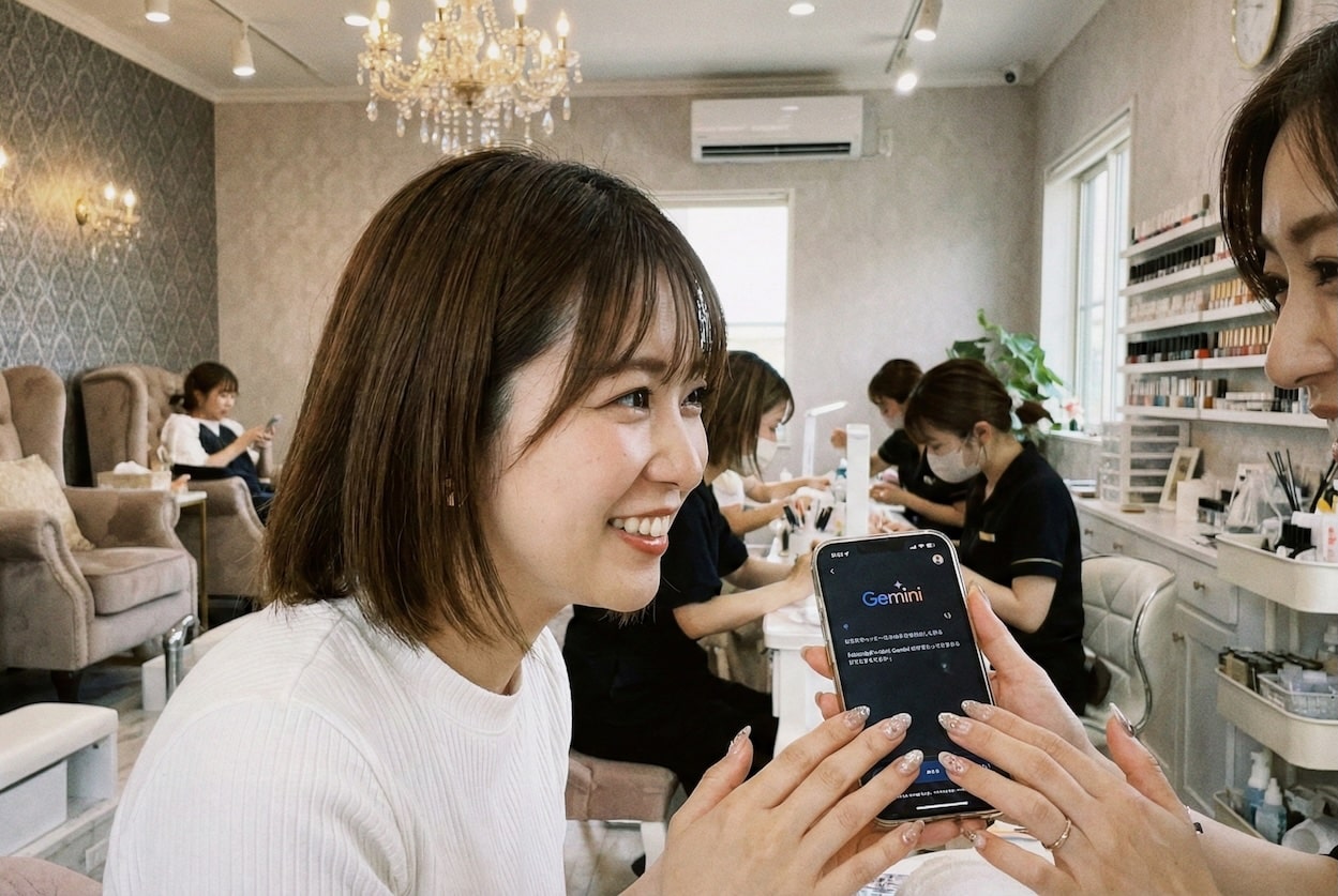 ネイルサロンの集客・接客が変わる｜Google Gemini（ジェミニ）実践ガイド5ステップとChatGPTとの使い分け