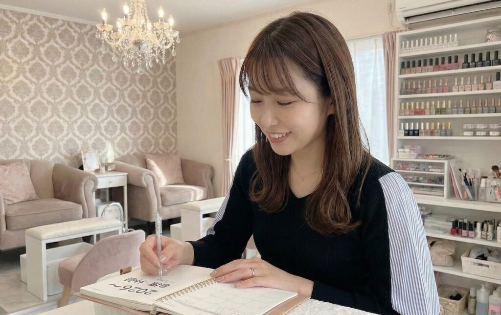 忙しいサロン経営者のための内観ワーク｜2026年目標を「扱える計画」に変えるコツ